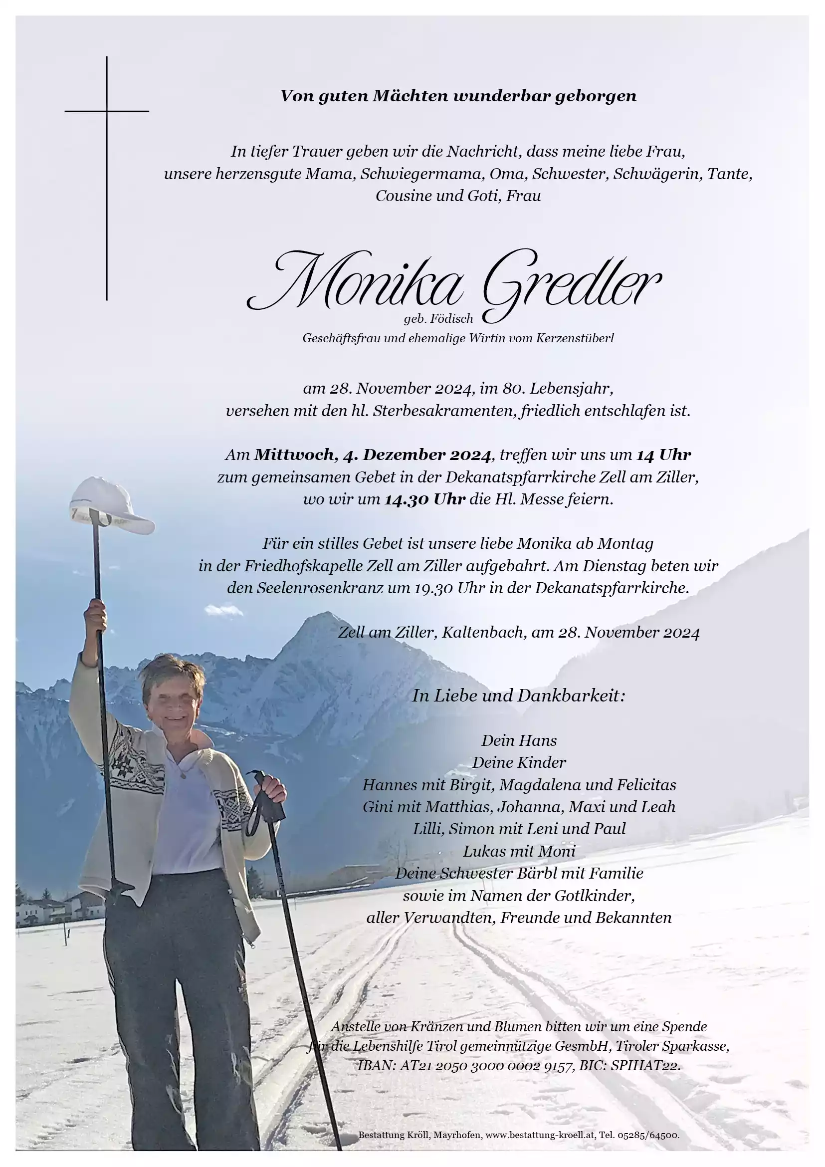 Parte von Monika Gredler